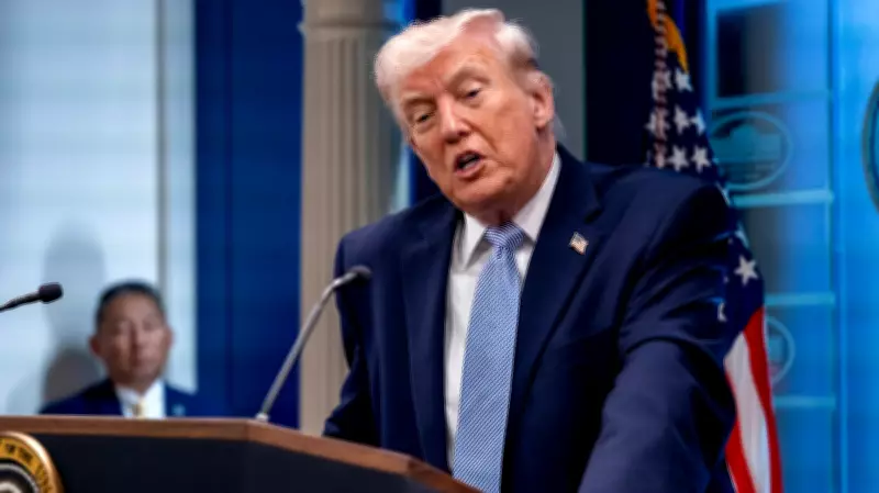 Trump Diverts Iran War Press Conference to Attack New York Times as 'Fake'