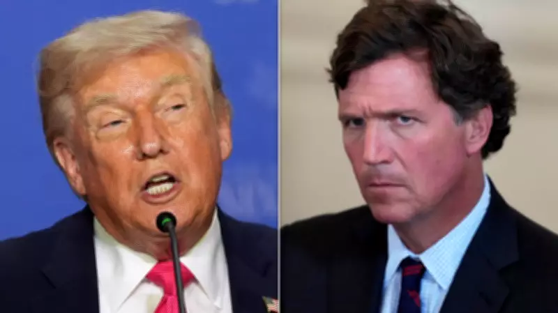Trump Escalates Feud with Former Allies, Calls Tucker Carlson 'Low IQ'