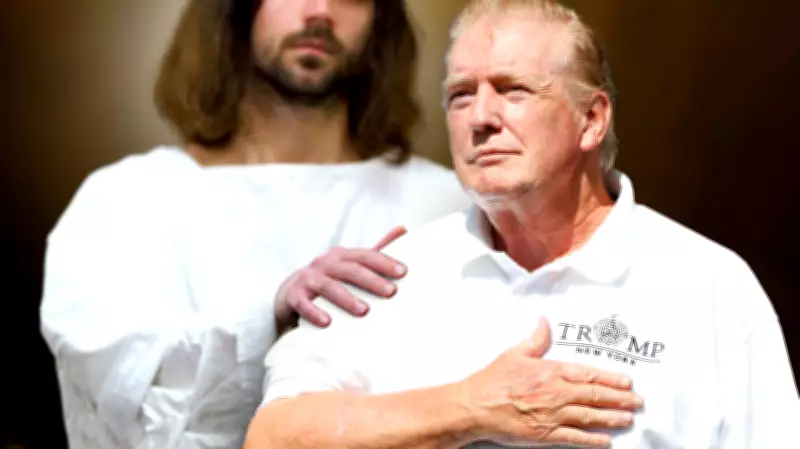 Trump-Jesus Comparison by Faith Advisor Sparks Blasphemy Accusations