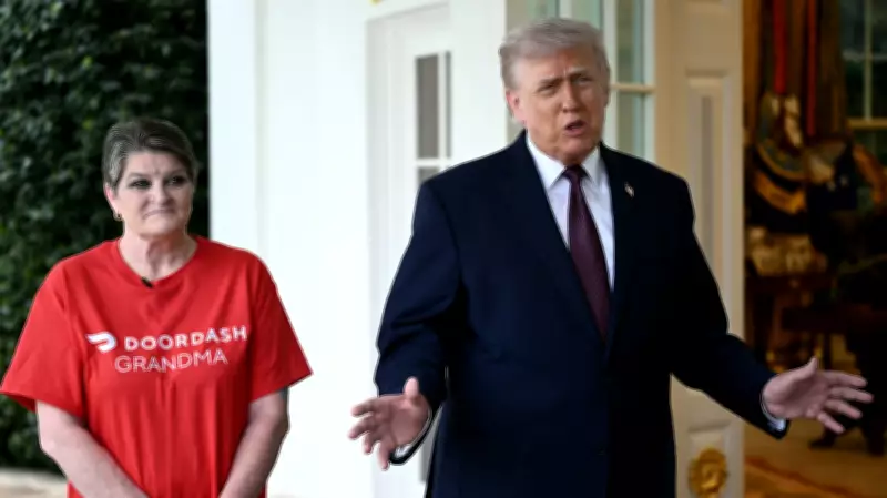 Trump's DoorDash Photo-Op Backfires, Highlighting Soaring Fuel Costs for Workers