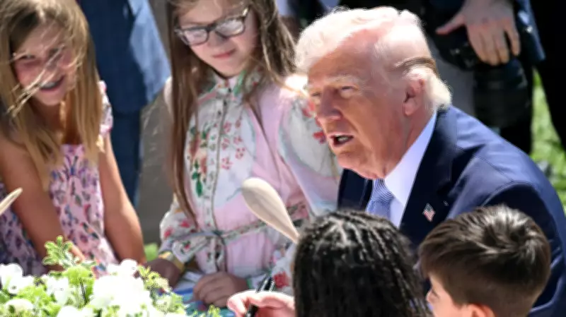 Trump's Easter Egg Roll Autopen Rant Leaves Children Confused