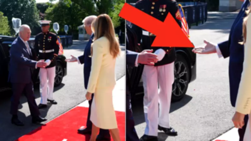 Trump's Handshake with King Charles III Called a 'Battle' by Body Language Expert