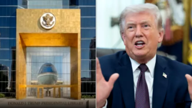 Trump's Proposed Presidential Library Sparks Outrage for Gaudy Design Lacking Books