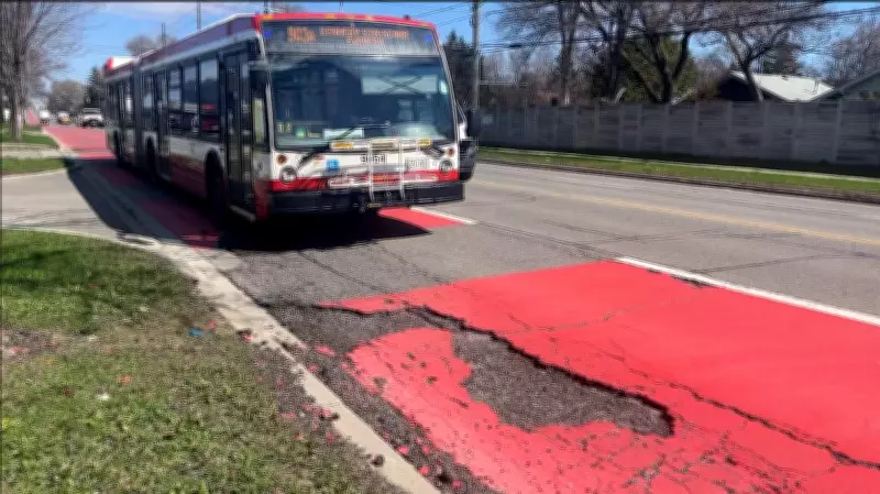 TTC Bus Passengers Endure Bumpy Ride on Pothole-Riddled Scarborough Express Route