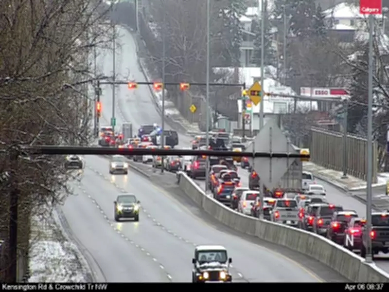 Two Seriously Injured in Calgary Vehicle Rollover Amid Hazardous Weather Warnings