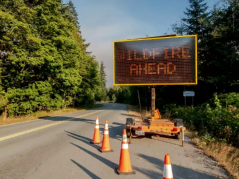Two Wildfires Burning Out of Control in British Columbia, Officials Say