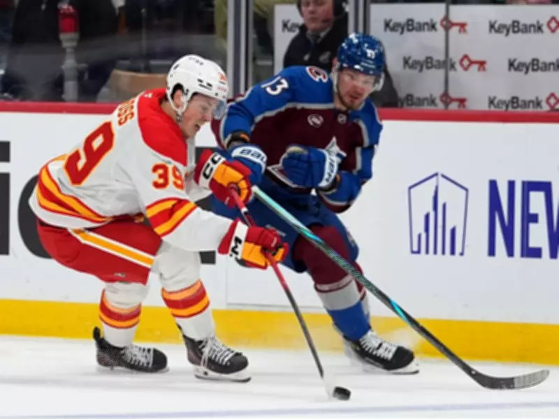Tyson Gross Nets First NHL Goal as Flames Show Resilience in Loss to Avalanche