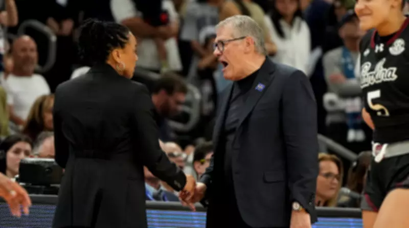 UConn's Auriemma Erupts Over Officiating in Final Four Loss to South Carolina