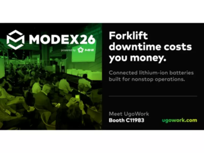 UgoWork Unveils AI Fleet Intelligence at MODEX 2026 to Combat Forklift Downtime