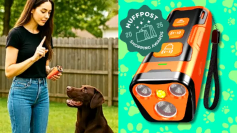 Ultrasonic Dog Training Device Stops Barking Instantly, Now on Sale