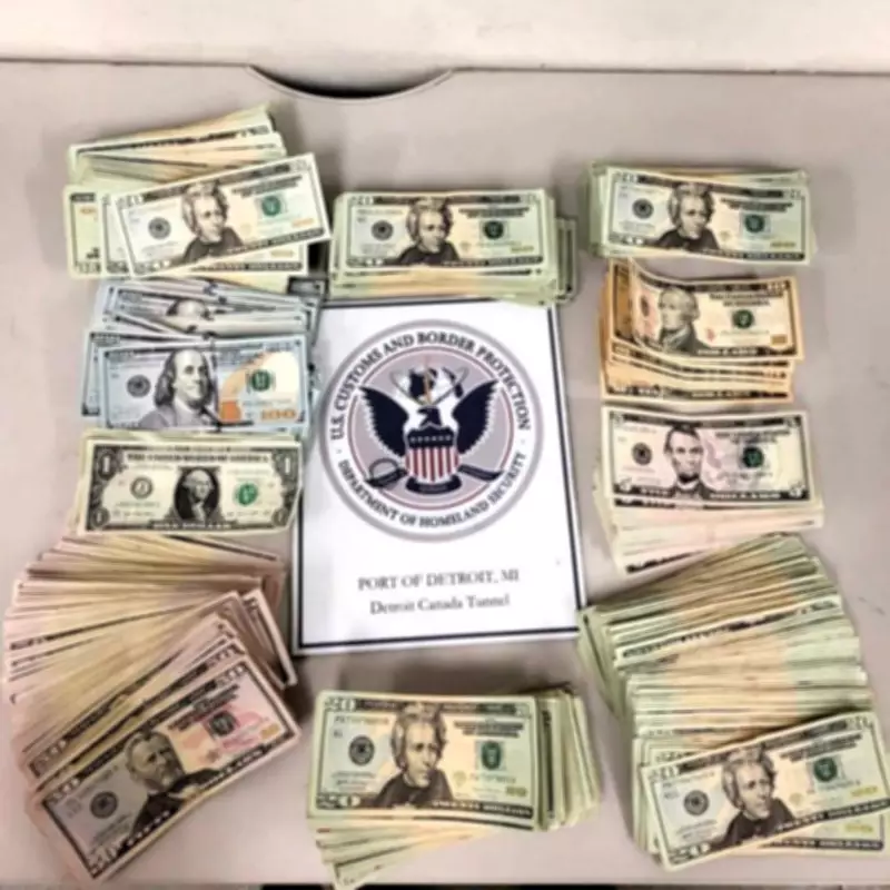 Undeclared $37,000 Cash Seized at Windsor-Detroit Tunnel by U.S. Border Agents