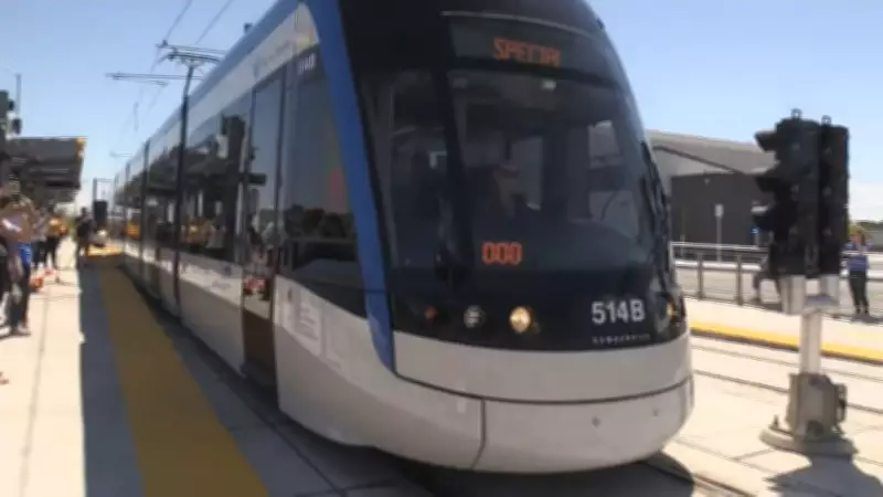 Unidentified Green Object Causes LRT Disturbance in Kitchener
