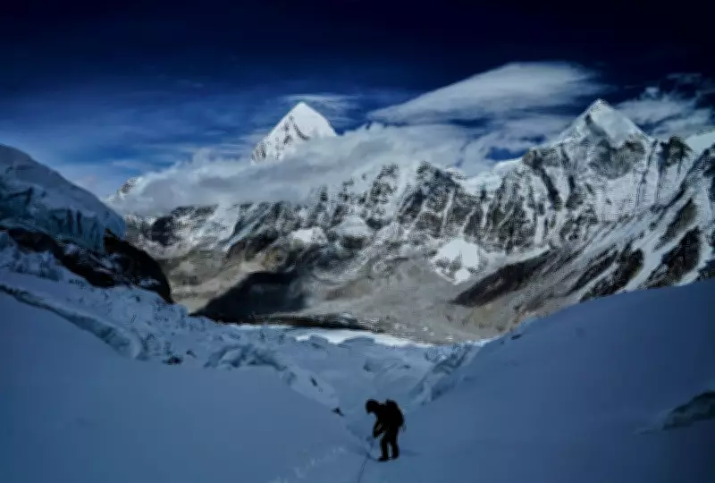 Unstable ice block stalls Everest climbers at base camp