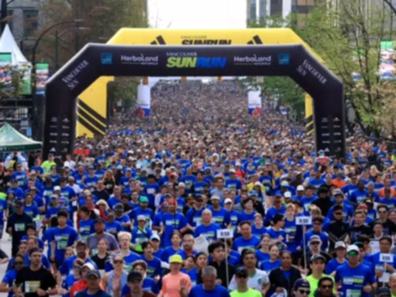 Vancouver Sun Run Hits 55,000 Participant Cap, Charity Spots Remain Open