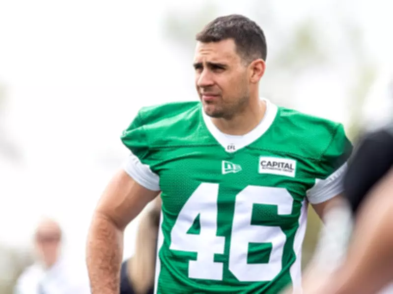 Veteran long snapper Jorgen Hus retires after 11-year CFL career with Roughriders