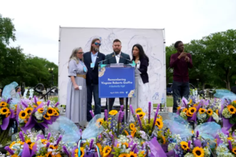 Vigil Marks One Year Since Epstein Accuser Virginia Giuffre's Death