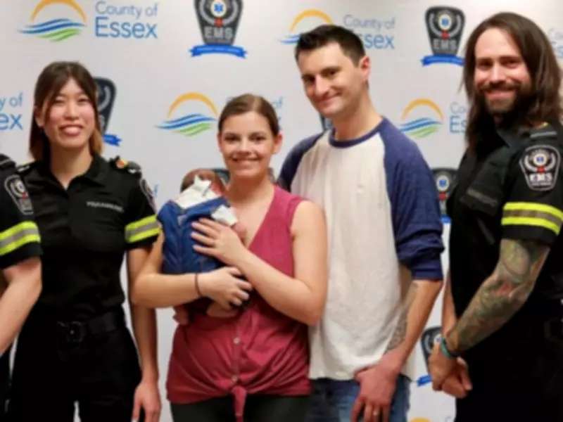 Windsor Baby Born in Ambulance Just Blocks from Hospital in Dramatic Delivery