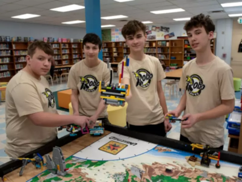 Windsor Elementary Students Make Historic Skills Ontario Robotics Debut