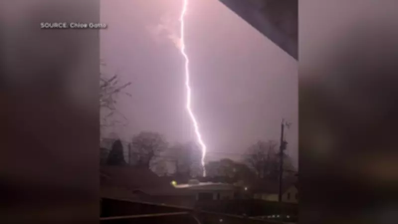 Windsor-Essex Jolted by Overnight Storm as Tornado Warning Briefly Issued