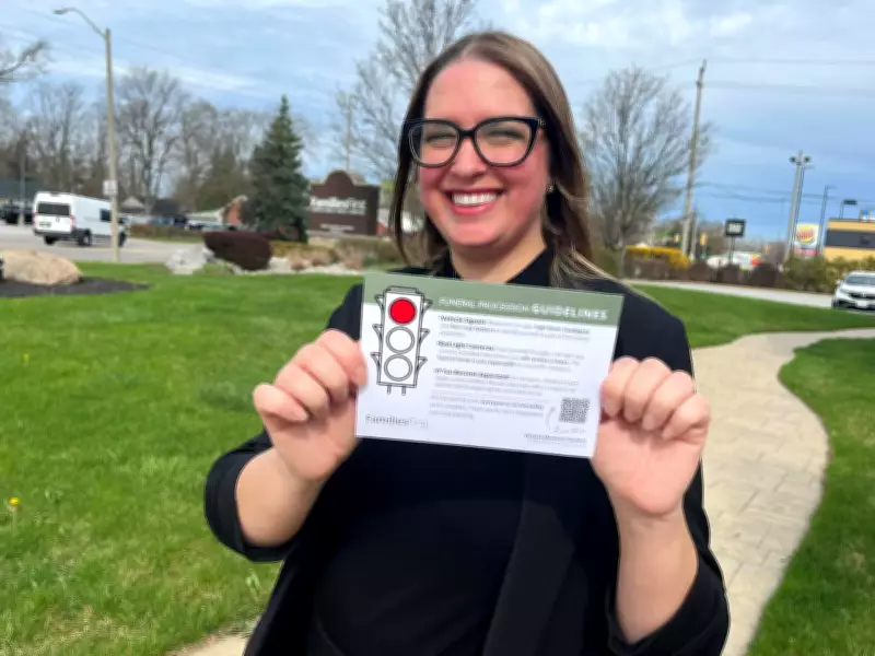 Windsor Funeral Home Urges Drivers to Stop at Red Lights During Processions