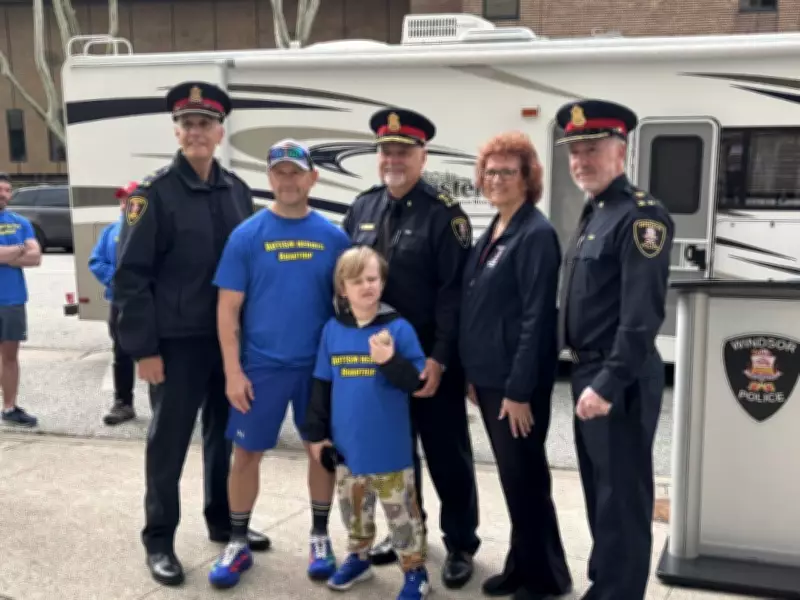 Windsor Police Officer Launches Autism Heroes Road Trip Initiative