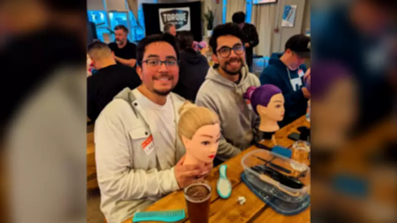 Winnipeg Dads Master Braiding at 'Beers and Brains' Hair Classes