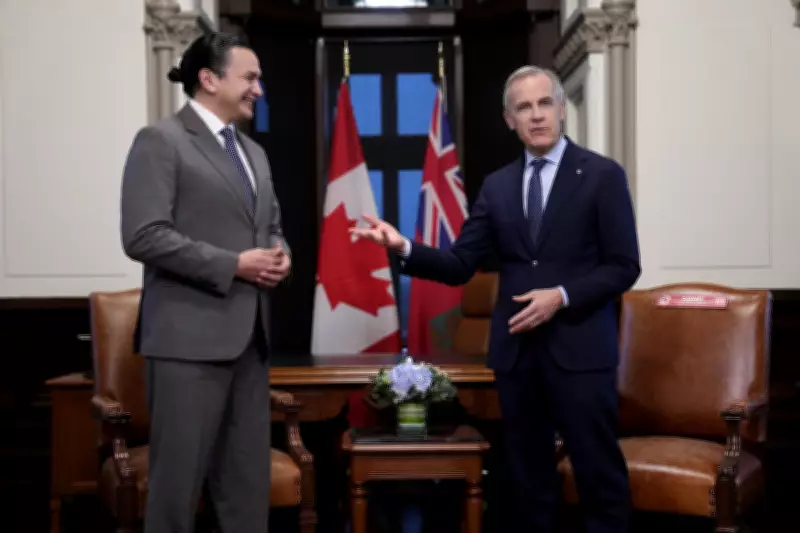 Winnipeg-Manitoba Trade Corridor Discussed in Premier-Prime Minister Meeting