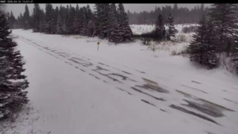 Winter Conditions Force Closure of Multiple Highways Across Manitoba