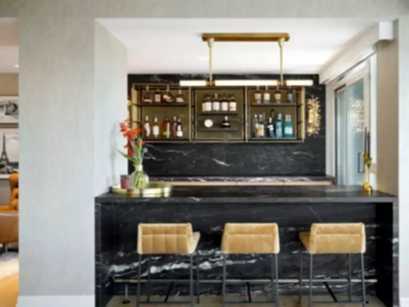 Yaletown Condo Transformed into Vegas-Inspired Luxury Retreat with Bold Design