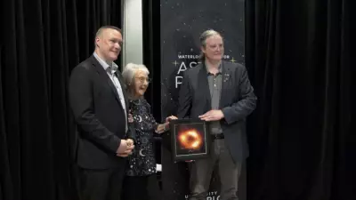 105-Year-Old Astronomy Enthusiast Receives Historic Black Hole Image