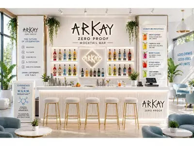 ARKAY Announces Global Expansion of Zero Proof Mocktail Bars with W.A.R.M. Molecule