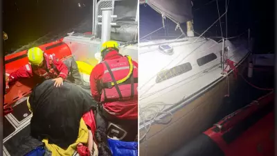 B.C. Boaters Praised for Early Morning Rescue After Man Goes Overboard