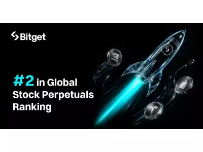 Bitget Ranks #2 in Global Stock Perpetuals Market Share for Q1 2026