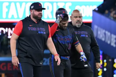 Blue Jays Outfielder Lukes Placed on 10-Day IL with Hamstring Sprain