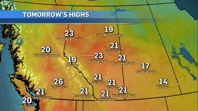 Calgary to End April with Above-Seasonal Temperatures Next Week