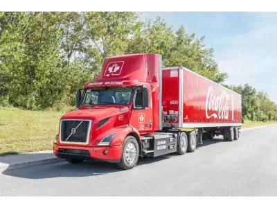Coke Canada Bottling Expands Electric 'Red Fleet' with Volvo Trucks in BC and Quebec