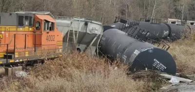 Distracted Crew Likely Caused B.C. Train Derailment, Diesel Spill: TSB