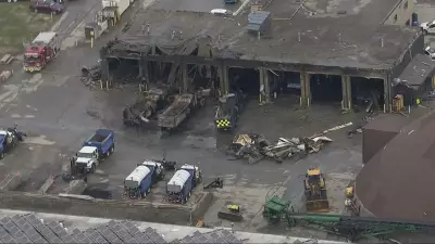 Fire at Caledon Public Works Building Under Investigation After Overnight Blaze