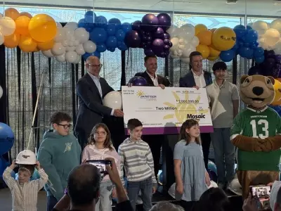 Former Patient Expresses Gratitude as Mosaic Donates $2M to Children's Hospital