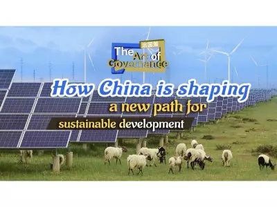 How China's Solar Plant in Qinghai Drives Sustainable Development