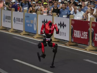 Humanoid Robot Shatters Half-Marathon World Record in Beijing by Nearly 7 Minutes