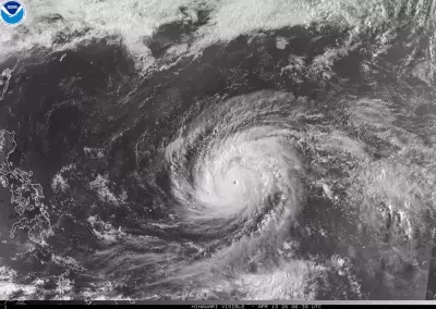 Monster Typhoon Sinlakua Threatens U.S. Pacific Islands with Extreme Weather
