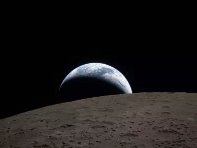 NASA Releases Historic 'Earthset' Photo Captured by Artemis II Crew During Lunar Flyby