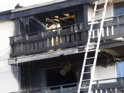 One Hospitalized in Early Morning Apartment Fire in Northeast Edmonton