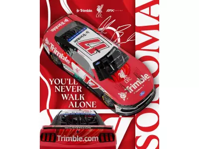 RFK Racing, Trimble and Liverpool FC Unite in Global Cross-Sport Collaboration at Sonoma