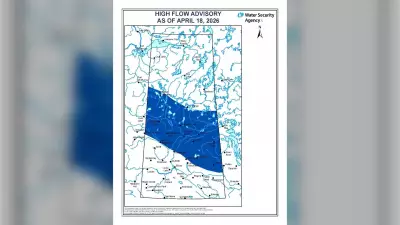 Saskatchewan Water Security Agency Issues High Flow Advisory Amid Rapid Snowmelt