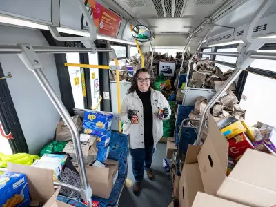 Saskatoon's Stuff the Bus Food Drive Addresses Rising Food Bank Demand