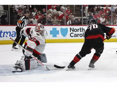 Senators Fall in Double Overtime Despite Ullmark's Heroics, Trail Hurricanes 2-0