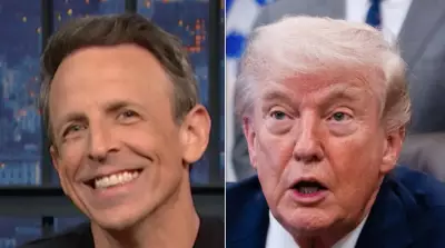 Seth Meyers Mocks Trump's Self-Branding, Compares Dog Collar Sizes to JD Vance