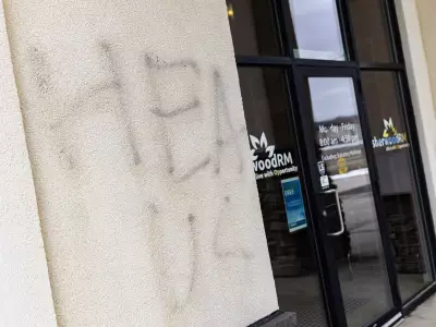 Sherwood RM Office Vandalized with Anti-AI Graffiti After Data Centre Approval
